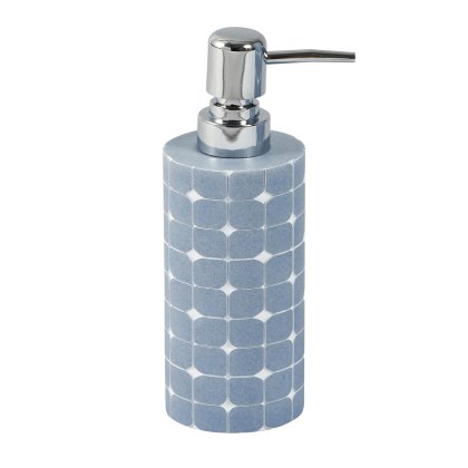 Showerdrape Mosaica Sky Blue Liquid Soap Dispenser Showerdrape Mosaica Sky Blue Liquid Soap Dispenser