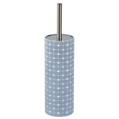 Showerdrape Mosaica Sky Blue Toilet Brush and Holder Showerdrape Mosaica Sky Blue Toilet Brush and Holder