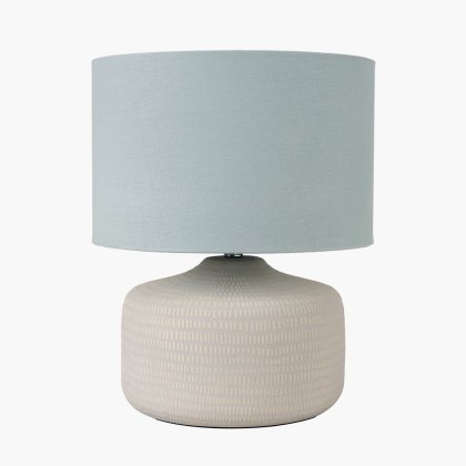 Pacific Kai Duck Egg Scratch Texture Table Lamp Pacific Kai Duck Egg Scratch Texture Table Lamp