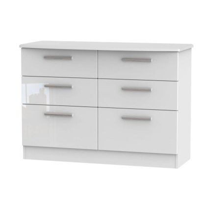 Kingsley 6 Drawer Midi Chest Kingsley 6 Drawer Midi Chest