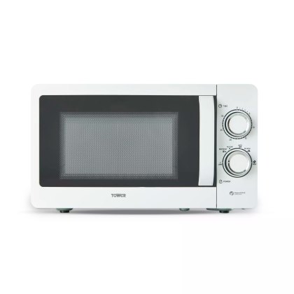 Tower White 20L Manual Microwave Tower White 20L Manual Microwave