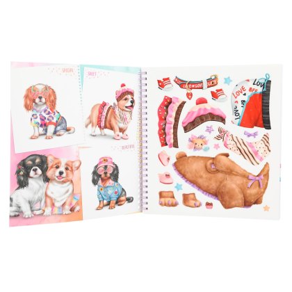 Topmodel Create Your Doggy Colouring Book