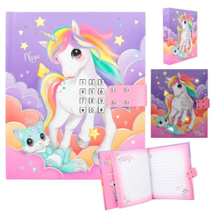 Ylvi Unicorn Diary with Code and Light