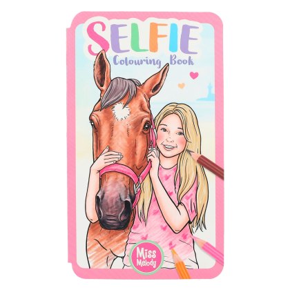Miss Melody Selfie Colouring Book Miss Melody Selfie Colouring Book