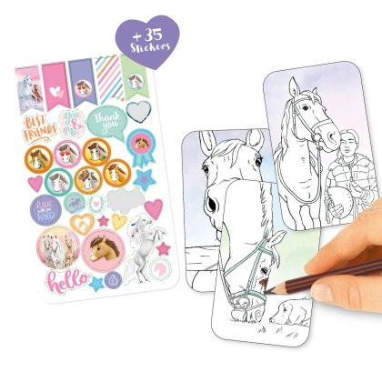 Miss Melody Selfie Colouring Book