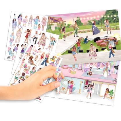 Topmodel Sticker World Book