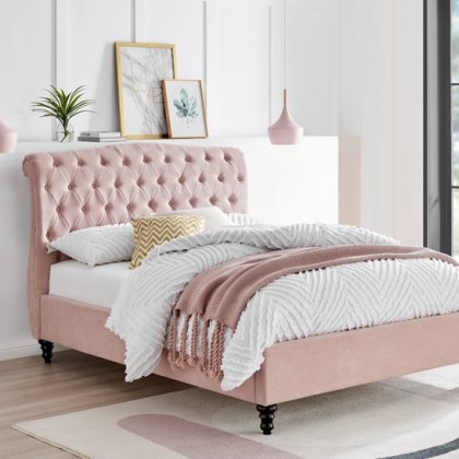 Beatrice Bedstead in Pink