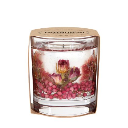 Stoneglow Light Blush Rose & Peony Botanical Wax Tumbler