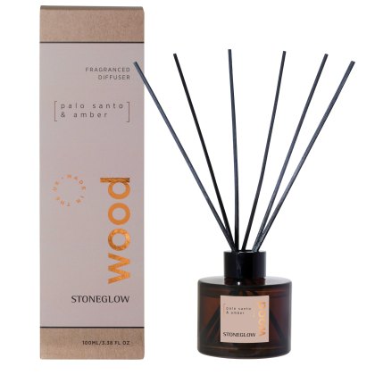 Stoneglow Wood Elements Palo Santo & Amber Reed Diffuser Stoneglow Wood Elements Palo Santo & Amber Reed Diffuser