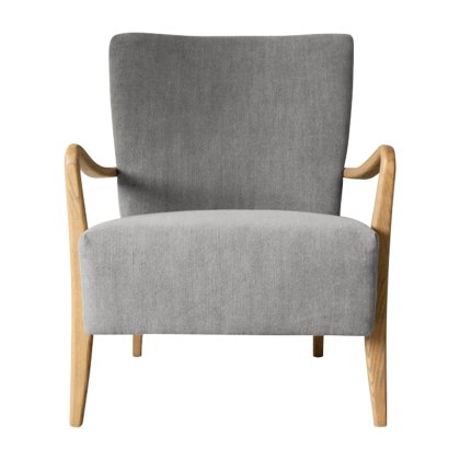 Eden Accent Chair in Charcoal Grey