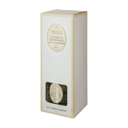 Price's Candles Signature 250ml Coconut & Lemongrass Reed Diffuser