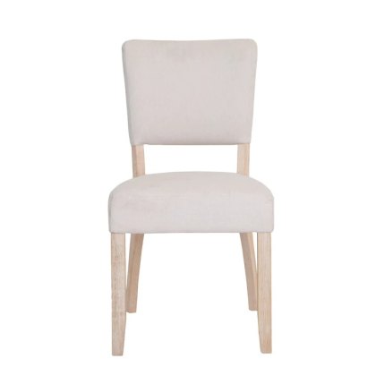 Holkham Oak Natural Fabric Dining Chair