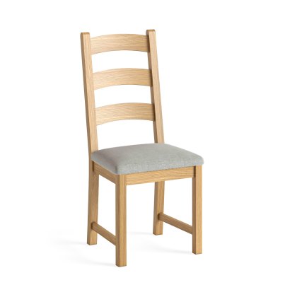 Casterton Dining Chair with Fabric Cushion in Beige Casterton Dining Chair with Fabric Cushion in Beige