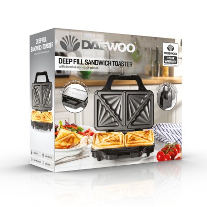 Daewoo Deep Fill Sandwich Maker Daewoo Deep Fill Sandwich Maker