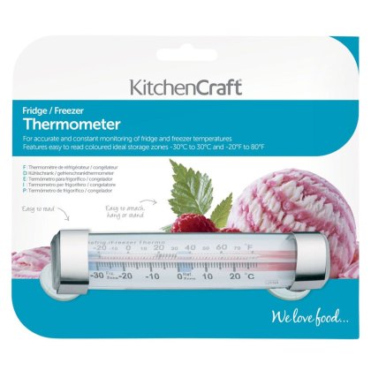 KitchenCraft Suction Fridge & Freezer Thermometer