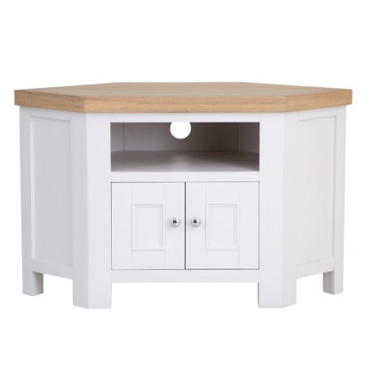 Holkham Oak Corner TV Unit Holkham Oak Corner TV Unit