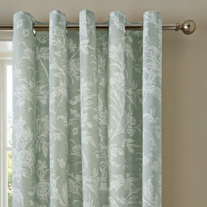 Laura Ashley Lloyd Sage Curtains