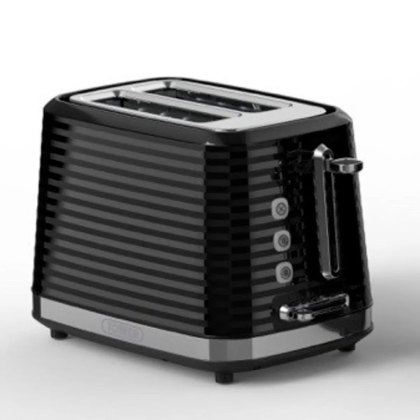 Tower Saturn Black 2 Slice Toaster Tower Saturn Black 2 Slice Toaster