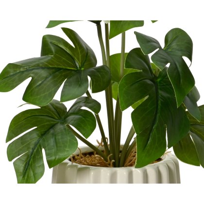 Kaemingk Lotus Leaf Plant in a Pot