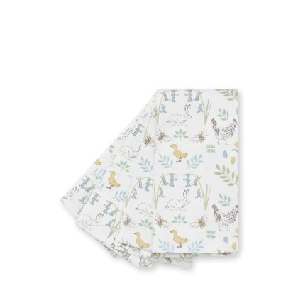 Sophie Allport Spring Chicken Pack of 4 Napkins Sophie Allport Spring Chicken Pack of 4 Napkins