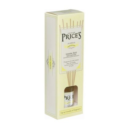 Price's Candles Heritage Lemon Zest Reed Diffuser
