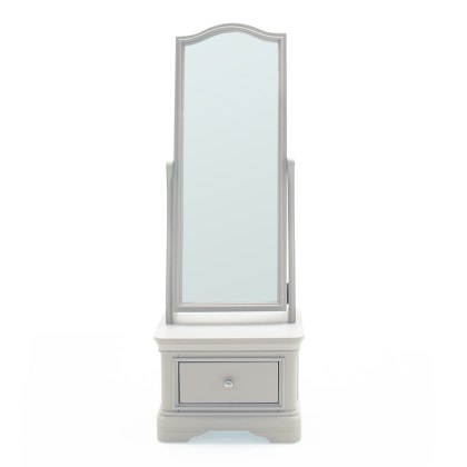 Mabel Taupe Cheval Mirror Mabel Taupe Cheval Mirror
