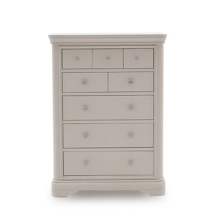 Mabel Taupe 8 Drawer Tall Chest Mabel Taupe 8 Drawer Tall Chest