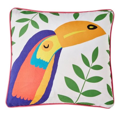 Fusion Tropical Flamingo Outdoor Cushion Pink