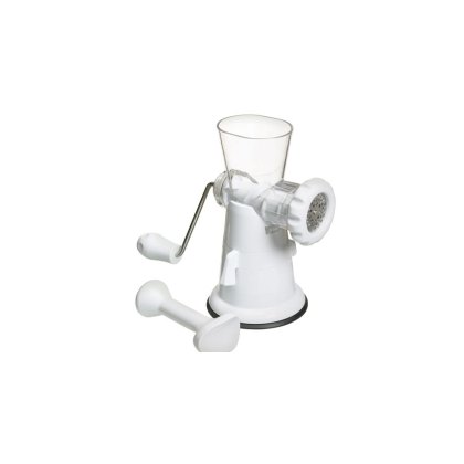 Kitchencraft White Plastic Mincer With Suction Clamp