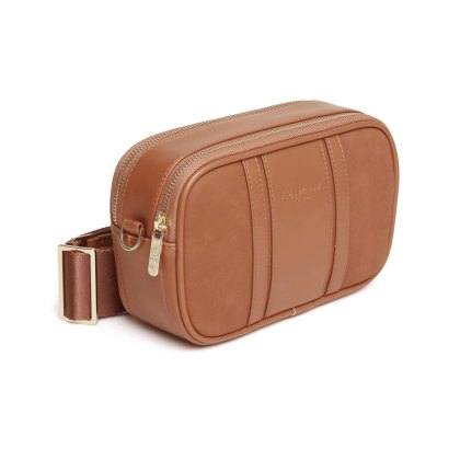 Alice Wheeler Tan Madrid Cross Body Bag