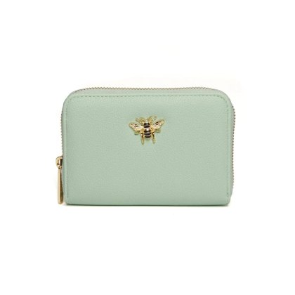 Alice Wheeler Pastel Mint Bromley Purse Alice Wheeler Pastel Mint Bromley Purse