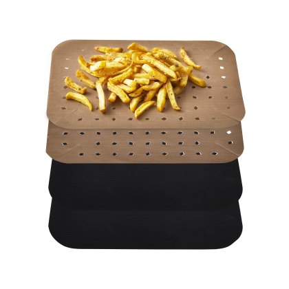 Tower 4 Pack 9L Dual Parchment Air Fryer Liners Tower 4 Pack 9L Dual Parchment Air Fryer Liners