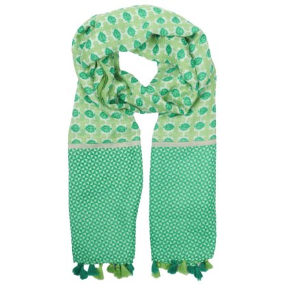 Zelly Green Mini Triangle Scarf