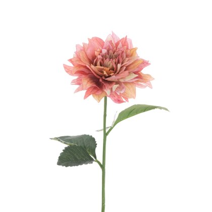 Floralsilk Pink & Green Juliet Dahlia Floralsilk Pink & Green Juliet Dahlia
