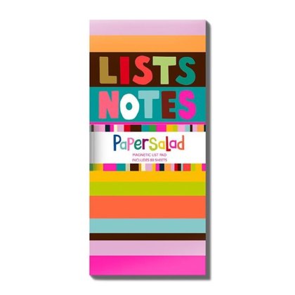 Paper Salad Magnetic List Notebook Paper Salad Magnetic List Notebook