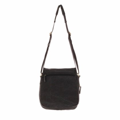 Highbury Canvas Grey Crossbody Bag
