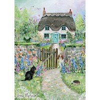 Otter House Countryside Cottage Pack of 6 Mini Notecards