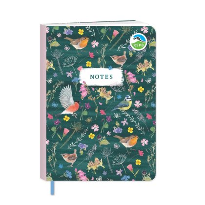 Otter House RSPB Birds in the Garden A5 Softcover Notebook