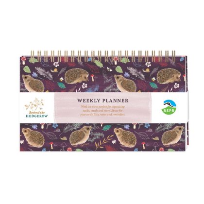 Otter House RSPB Hedgehogs Amongst Leaves Weekly Planner Otter House RSPB Hedgehogs Amongst Leaves Weekly Planner