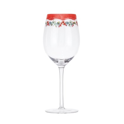 Cath Kidston Feels Like Home Wine Glass