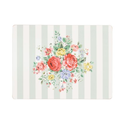 Cath Kidston Feels Like Home 4pk Cork Back Placemat Set Cath Kidston Feels Like Home 4pk Cork Back Placemat Set