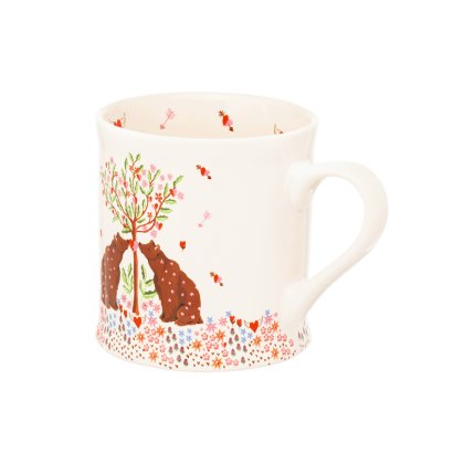 Cath Kidston Oh My Heart Bears Mollie Mug