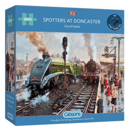 Gibsons Spotters at the Doncaster 1000 Piece Puzzle Gibsons Spotters at the Doncaster 1000 Piece Puzzle