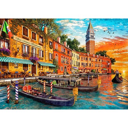 Gibsons San Marco Sunset 1000 Piece Puzzle