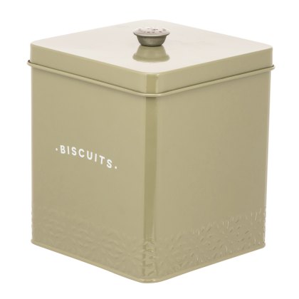 Artisan Street Biscuit Canister moss