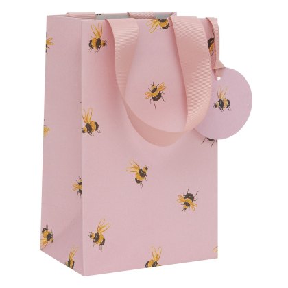 Glick Pink Bee Gift Bag