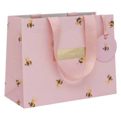 Glick Pink Bee Gift Bag