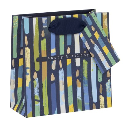 Glick Blue Candles Gift Bag Glick Blue Candles Gift Bag