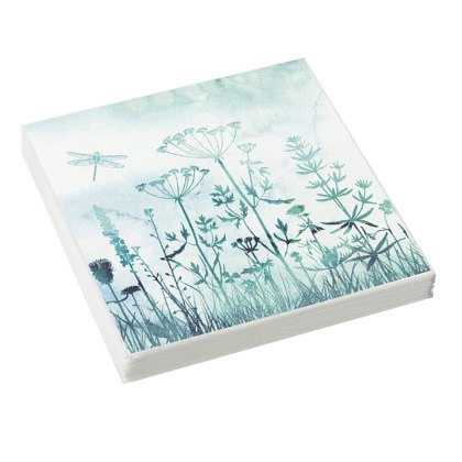 Stow Green Grasses 3 Ply Recycled Paper Napkins Stow Green Grasses 3 Ply Recycled Paper Napkins