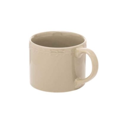 Artisan Street Leaf Mug stone